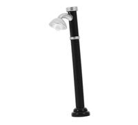 KOMBIUDA Luces en Miniatura faroles en Miniatura para Manualidades Muñeca Aldea Juguete linternas decoración de lámpara de Calle de Mesa de Arena luz de Calle para casa pequeña AbS Negro