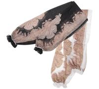 KOMBIUDA Mangas de Brazo Tipo Chal para Mujer Protección Solar Uv, Ligeras y Transpirables, Chal de Verano en Negro, Accesorio Versátil para Ciclismo, Golf y Actividades al Aire Libre