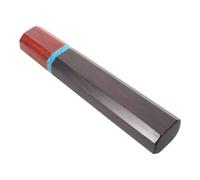 KOMBIUDA Mango de Madera Octogonal Negro para Cuchillo de Sashimi Japonés | Repuesto de 5,3 Pulgadas, Orificio de 0,6 Pulgadas, Instalación DIY Fácil, Agarre Antideslizante