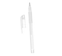 KOMBIUDA Marcador de Plástico Blanco Punta de 1mm, Herramienta de Mapeo de Posición Mango Antideslizante para Dibujo Claro