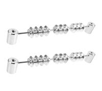 KOMBIUDA Marcadores de Puntuación para Futbolín 2 Unidades Cuerda de Puntuación Multifuncional, Ideales para Mesas de Futbolín de Entrenamiento y Recreo Plata