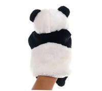KOMBIUDA Marioneta de Mano de Panda de Peluche 25 Cm para Juego de Roles, Títere Narrador de Cuentos Infantil, Juguete Interactivo Actividades de Imaginación