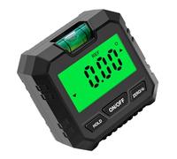 KOMBIUDA Medidor Ángulo Digital con Pantalla LCD Retroiluminada Transportador Portátil para Carpintería Construcción y Automóvil Medición Precisa de Inclinación y