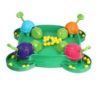 KOMBIUDA Mesa Infantil Tortuga Come Frijoles con Material Seguro Colores para Niñas Desarrolla Coordinación y Habilidades Cognitivas
