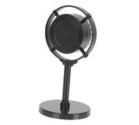 KOMBIUDA Micrófono Retro de Simulación Negro Estilo Vintage para Niños, Fácil de Sostener y Transportar, Adecuado para Fiestas y Juegos Diarios