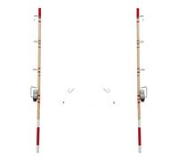 KOMBIUDA Mini Caña de Pescar Decorativa para Casas de Muñecas 2 Piezas en Miniatura de Material Resistente y Seguro Accesorios Decoración de Microescenas en Dormitorios y Salones