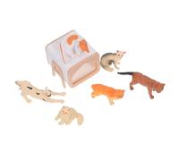 KOMBIUDA Miniaturas Realistas de Plástico para rol Decoración de Micro Paisajes y Accesorios para Fiestas y Aprendizaje Amantes de Mascotas