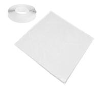 KOMBIUDA Mosquitera Para Ventana Autoadhesiva De Fibra De Red De Cortina Blanca Pantalla Invisible Material Ecológico Y Retardante Al Fuego