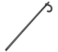 KOMBIUDA Muleta de Mago Negra de Plástico Bastón Ajustable de 3 Secciones para Cosplay Fiestas y Halloween Accesorio Teatral Ligero para Actuaciones y Entretenimiento