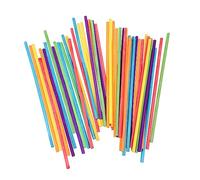 KOMBIUDA Palitos Musicales de Madera Coloridos para Niños 100 Piezas Juguetes Educativos de Percusión Actividades Musicales para Aprendizaje Grupo