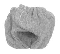 KOMBIUDA Pañales Lavables para Mascotas Pequeñas Gris Talla S, Ropa Interior Absorbente para Petauros del Azúcar y Hámsteres de Cintura 10-16 CM, Pantalones Sanitarios Reutilizables para