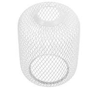 KOMBIUDA Pantalla de Lámpara Colgante de Hierro para Salón y Dormitorio Diseño Moderno, Luz Suave y Resistente Deformación, Modelo E27 Blanco