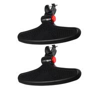 KOMBIUDA Pedales De Repuesto Para Cochecito Infantil Niños, Accesorios Para Cochecitos De Ñiño, Plataforma De Reposapiés Plástica Duradera, Fácil Instalación Para Paseo Cómodo, Juego 2 Piezas