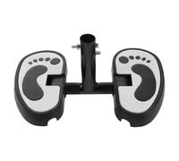 KOMBIUDA Pedales para Triciclo Infantil de Plástico Resistente Plataforma Amplia para Reposapiés Repuestos para Bicicleta Juvenil Accesorios para Pedales Exteriores Ideales para Uso al