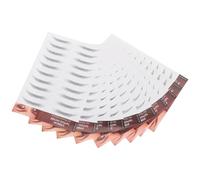 KOMBIUDA Pegatinas para Cejas 3D Efecto Pelo Naturales Resistentes al Agua, 10 Piezas Negras, para Mujeres, Maquillaje Facial y Cuidado, Reutilizables y Realistas, Tamaño Estándar