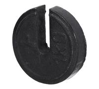 KOMBIUDA Pesa de Tracción Ortopédica de 1 Kg de Hierro Fundido Gancho, Contrapeso para Equipo de Tracción Médica, Precisión para Uso Clínico y Calibración Profesional