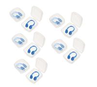 KOMBIUDA Pinza Nasal para Natación Paquete de 10 Pinza Nasal para Niños Y Niñas Pinza Nasal Antinatación Ajuste Cómodo