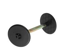 KOMBIUDA Placa de para Agujero de Cerradura Protector de Mirilla Metálico para Puertas de Entrada Relleno Resistente para Puertas de Madera y Metal Grosor Instalación sin Herramientas