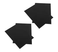 KOMBIUDA Placas de Aluminio A4 para Grabado, 4 Piezas en Negro, Placas Metálicas Resistentes para Manualidades, Señalización Industrial y Letreros Personalizados, Hojas de Metal