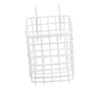 KOMBIUDA Porta Heno Colgante para Conejos de Hierro Resistente Comedero Pequeño y Portátil para Jaulas Suministros para Mascotas Que Mantienen el Alimento Limpio y Ordenado