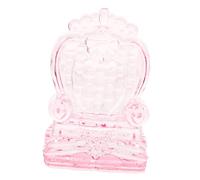KOMBIUDA Práctico Mini Sofá Juguetes para Casa De Juegos para De Interior Muebles Diminutos Pequeña Decoración De Sofá Modelo De Sillón Pequeño Sillón De Muñeca Rosa Acrílico
