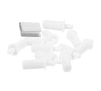 KOMBIUDA Puntos de Reparación para de Madera Kit de Herramientas para Cortinas Clavos y Pasadores para Reemplazo y Reparación de Accesorios para Cortinas Interiores