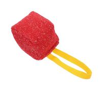 KOMBIUDA Resistente para Morder Perro Rojo Almohada Interactiva para Entrenamiento de Cachorros y Perros Divertido y Duradero para Masticar para Fortalecer Vínculo y Proteger Muebles