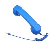 KOMBIUDA Retro Ajustable para Teléfono Móvil con Protección Antirradiación y Reducción de Ruido Compatible Dispositivos Azul