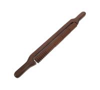 KOMBIUDA Rodillo de Madera Manual para Masaje de Espalda y Columna Masajeador Ergonómico Muscular Herramienta de Relajación Uso Personal Bastón de Masaje Durable