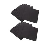 KOMBIUDA Servilletas de Papel Negras para Almuerzo y Cumpleaños, Paquete de 25 Unidades, Suaves al Tacto y Cómodas de Usar, Tamaño 15,74 Pulgadas para Fiestas y Eventos