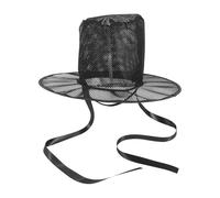 KOMBIUDA Sombrero de copa de malla vintage para cosplay tradicional coreano - Sombrero de traje histórico, accesorio para trajes hanbok, fiestas temáticas y representaciones teatrales - Accesorio de