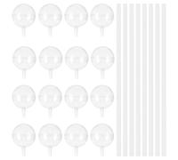 KOMBIUDA Soporte para Bolas de Chocolate Reutilizable de Plástico para Ramo DIY Base Fija, Adecuado para Decoración de Bodas, Paquete de 100 Piezas