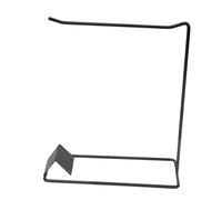 KOMBIUDA Soporte para Pendientes Estante de Metal Organizador de Pulseras Negro Funcional para Almacenamiento Joyas Uso Doméstico Diseño Sencillo Compacto