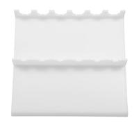 KOMBIUDA Soporte para Pipetas de Laboratorio Plástico Resistente Estante para 6 Pipetas Organizador Compacto para Muestras Accesorio de Laboratorio para Almacenamiento