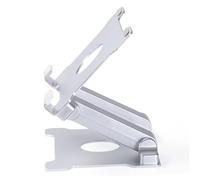 KOMBIUDA Soporte para Tablet para Escritorio Soporte De Computadora para Torre De Escritorio Soporte Metalico para Celular Soporte Ajustable para Tableta Teléfono Soporte para Tableta