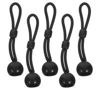 KOMBIUDA Sujetadores Elásticos para Persianas Enrollables Cuerda Elástica Bolas Pack de 5 Unidades Resistentes para Fijación de Cortinas y Lonas en Interiores y Exteriores Accesorios de