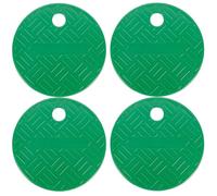 KOMBIUDA Tapa Válvula Sifón para Caja de Válvulas de Riego, Cubierta de Plástico Reutilizable y Ligera para Aspersores de Exterior, Pack de 4 Piezas Varios estilos