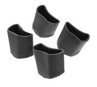 KOMBIUDA Tapas Antideslizantes para Patas de Escalera 43X25 MM - Almohadillas de Silicona para Escaleras de Tijera - Juego de 4 Piezas para Uso en Hogar y Taller
