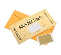 KOMBIUDA Tarjetas Rasca y Gana Personalizables en Dorado, Juego DIY de 10 Piezas para Fiestas y Eventos, Tarjetas Creativas para Raspar Mensajes Ocultos, Ideales para Cumpleaños y Bodas