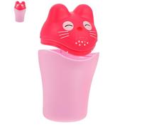 KOMBIUDA Taza De Lavado De Cabello Para Bebés Con Mango Adorable Vaso Para Baño y Champú Diseño Color Rosa Cuidado Del Cabello Infantil