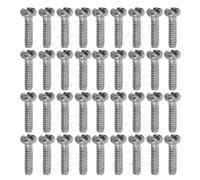 KOMBIUDA Tornillos para Almohadillas Nasales de Gafas 10 X 36 MM Piezas de Reparación para Gafas 200 Unidades Repuestos para Ajuste del Puente Nasal Kit Profesional para Reparación