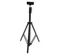 KOMBIUDA Trípode Portátil para Proyector Luz De Relleno Soporte para Cámara para Exteriores Transmisión En Aleación De Aluminio Color Negro