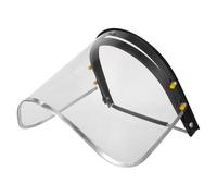 KOMBIUDA Visera Transparente para Casco de Protección en Soldadura y Pulido Soporte de Aluminio, Aislamiento contra Partículas y Entorno Exigente, Minimiza Fatiga