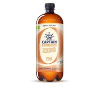 Kombucha con Almacenamiento sin frío. (Sin Azúcar Jengibre y Limón, 1 litro)
