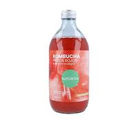 Kombucha frutos rojos BIO | 500 ml | Naturitas Essentials | Kombucha Bio con frutos rojos | Fermentación viva con SCOBY | Refrescos