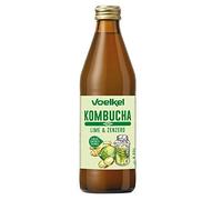 Kombucha lima-jengibre BIO 330 ml Voelkel