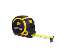 Komelon 93425 Contractor TS Cinta métrica 25' x 1.25", negro/amarillo