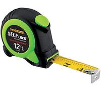 Komelon SL2812 - Cinta métrica (2 unidades, 3,7 m, autobloqueo, botón de recuperación)