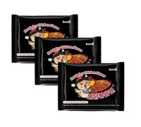 Komeya | Pack 3 Fideos ramen salteados coreanos - Hot Chicken Ramen Picante Buldak 131g