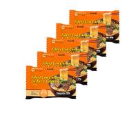Komeya | Pack 5 Ramen Fideos Instantáneos Sabor Cilantra Picante - Instant Noodle Tallarines Coreano